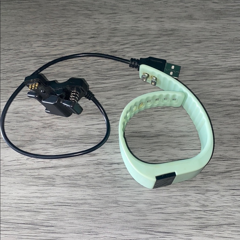 Mint Green Fitness Tracker